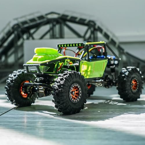 RC Upgrade Parts for TRX4M Upgrade 1/18 RC Crawler Rock Tarantula Nylon for Buggy Body Shell Chassis Kit(Unassembled Clear) - size: Unassembled Clear