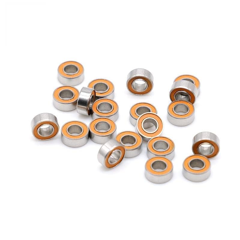1Pcs 3x6x2.5 SMR63RS CB ABEC7 3x6x2.5mm Stainless Steel Hybrid Ceramic Ball Bearing Without Grease Fast Turning