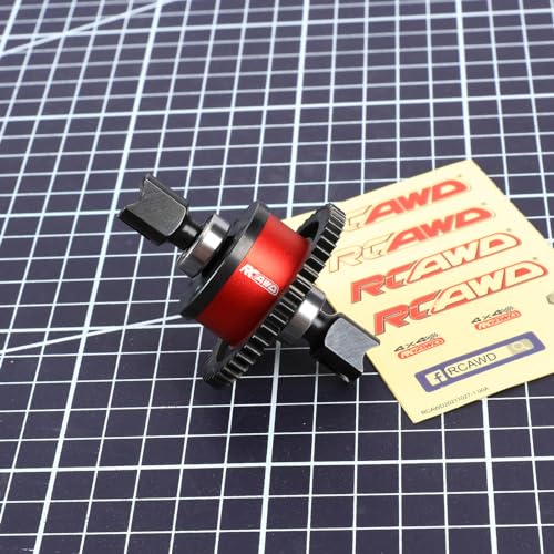 RCAWD 40CrMo 50T Center Differential for Arrma 1/7 Felony Infraction Mojave 6s Diff Gear 1/8 Typhon EXB Talion Outcast 6S BLX Upgrades Part