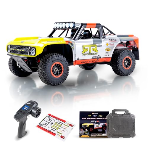 FCXㅤ FMS 1/18 Ford Bronco U4 S Brushless RC Truck, Hobby RC Crawler with Remote Controlled Lighting, Cooling System 4WD Drivetrain RC Crawler for Adults, Brushless (RS 2025) - color: Rs 2025
