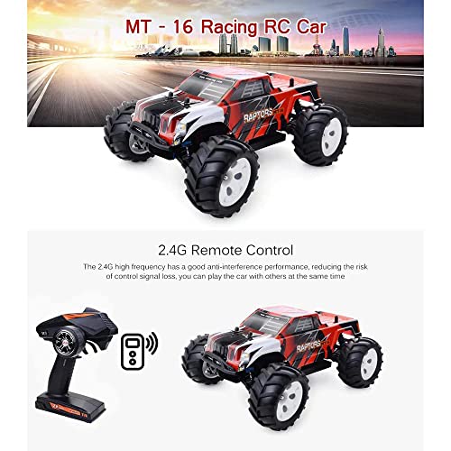 1/16 Scale RTR Remote Control Car for Adults,Max 40 Km/h Fast RC Cars with Brushless Motor, 4X4 Race Offroad RC Truck, Remote Control Monster Trucks