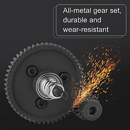 OGRC Steel Slipper Clutch for 1/10 Traxxas Slash Stampede Rustle 4X4 | Metal Differential Gear Slipper Clutch Set with 32P 15T 17T 19T Pinions Gears for Traxxas RC Truck #6878