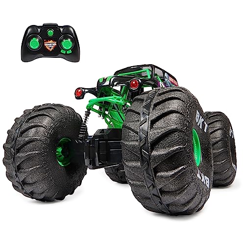 Monster Jam, Official Mega Grave Digger All-Terrain Remote Control Monster Truck, Over 2 Ft. Tall, 1:6 Scale, Kids Toys for Boys and Girls Ages 4 and Up | Over 2-Ft Long, All-Terrain RC Truck for Hero-Sized Stunts, Oversized Tires & Advanced Suspension, G