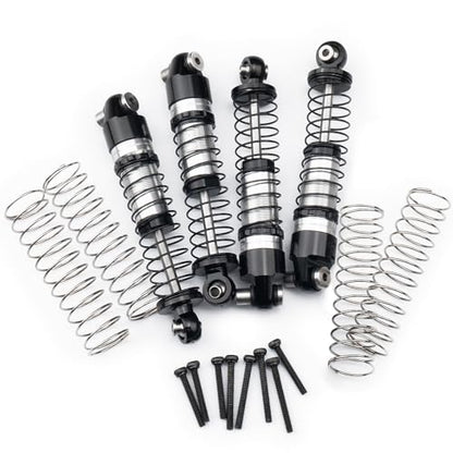 RCLIONS RC Car Shocks 43mm Oil Shock Absorber for AXIAL SCX24 1/24th RC Crawler Car Upgrade Parts - size: 43mm