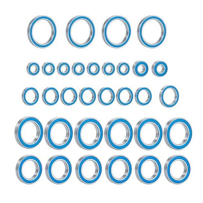 33Pcs Wheel Hub Steel Rubber Sealed Bearings for Tra-xxas 8s X-Maxx | RC Car Upgrade Parts