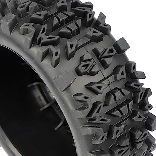 Aimrock 4PCS 1/8 RC Buggy Wheels & Tires 17mm Wheel Hex Pre-glued for Arrma Typhon 6S 3S Talion 6S Team Losi HPI RC Off Road Car