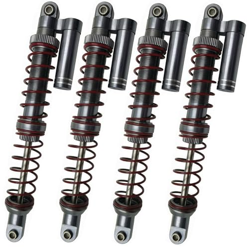 Metal 110mm Shock Absorber Oil Adjustable RC Dampe Upgrade for Axial SCX10 90046 AXI231017 TRX-4 D90 1/10 RC Truck Crawler