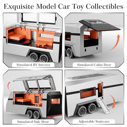 MINI RC Car,APP Controlled 1:64 Scale Alloy Off Road MINI RC Truck | Remote Control Car Speed/Steering Adjustable | 2.4Ghz Monster Truck Toys | Birthdays Gift for Boys Girls & Adults