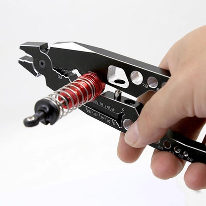 Remote Control Car Assembly Multi-function Pliers | all-metal RC shock-absorbing ball nose suspension lever tool