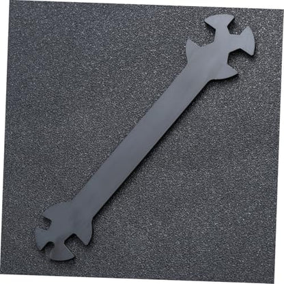 ORFOFE Multifunctional Rod Wrench Tool for Car Turnbuckles Black Adjusting Tool for Easy Use Handy for Mechanics and Enthusiasts