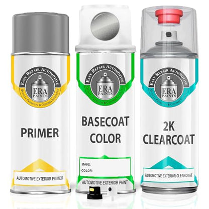 ERA Paints 1D2 - Thunder Cloud Metallic for SCION Exact Match Automotive Touch Up Paint Spray - 2K Premium Kit - style: Spray - 2K Premium Kit