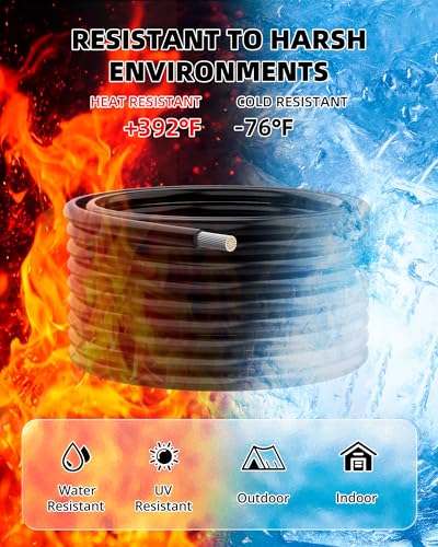 NAOEVO 22 Gauge Wire, Tinned Copper Silicone 22 AWG Automotive Wire, 180FT | 200°C, High Conductivity, Flexible 22 AWG Stranded Wire, 22 AWG Wire for Automotive, LED, DIY, Circuit (6 Colors 30ft/Spool) - size: 30ft, style: 22AWG