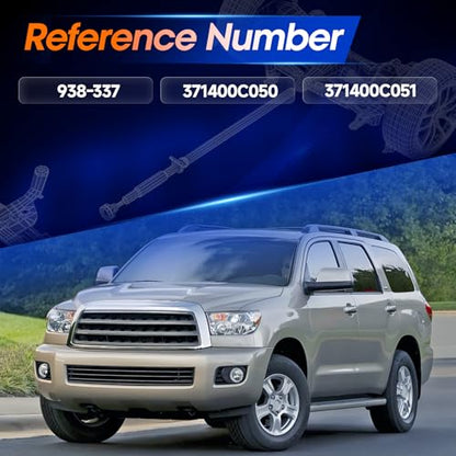 Front Drive Shaft Driveshaft Prop Shaft Assembly Fit for Toyota Sequoia 4.7L 2004 2005 2006 2007, Replace# 371400C050, 371400C051 - size: Front(29.53in-32.68in) 2005-2007 4.7L 4WD,