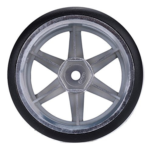 GoolRC 4PCS/Set 1/10 Drift Car Tires Hard Tyre Replacement for Traxxas HSP Tamiya HPI Kyosho On-Road Drifting Car (Titanium) - color: Titanium