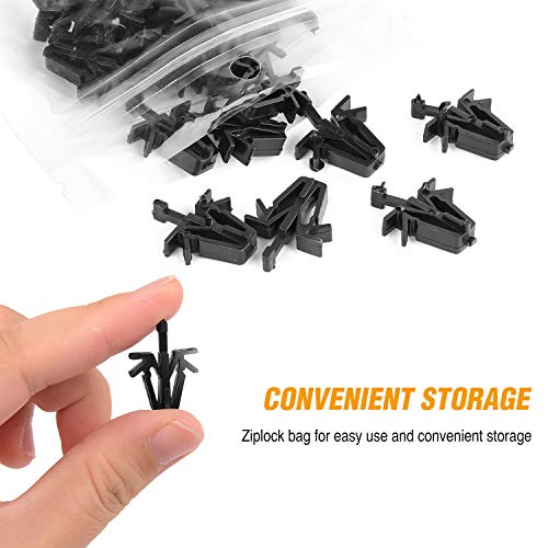 GOOACC Grille Clip Retainers for Toyota Vehicles Tacoma RAV4 Pickup Truck 4Runner Camry Replaces 90467-12040 Interior Trim Panel Grille Clips(20 Pack) - color: 20Pcs Grille Clip