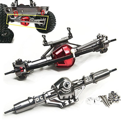 Aluminum Front Axle Fit for 1/10 RC Rock Crawler AXIAL SCX10 Honcho (Front Axle)