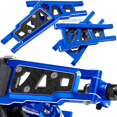 RC Upgrades Part for 1/10 Slash,Shock Towers,Caster Block,Steering Blocks,Rear Stub Axle Carriers,Suspension Arms,Body Mount,Steering Block,Navy Blue