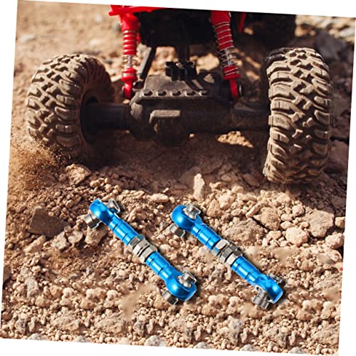 Rc Turnbuckle Rod Adjustable Linkage Steering Tie Rod Servo Link for Rc Car Truck 2 Pcs 1.57 X 0.39 X 0.31 in for Steering Control