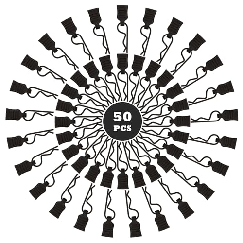 50 Pieces 1mm Universal RC Body Clips with Pull Tabs Car Clip Pins M001 for 1/14 1/16 1/18 Scale H16BM H14BM Compatible with Redcat HPI Himoto HSP Exceed Truck Buggy - color: 1.0mm