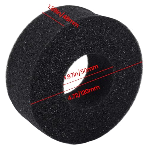 4 Pcs 2.2inch Tire Soft Sponge Foam Fit 1/10 RC Crawler 125-130mm Diameter 2.2 Inch Tires