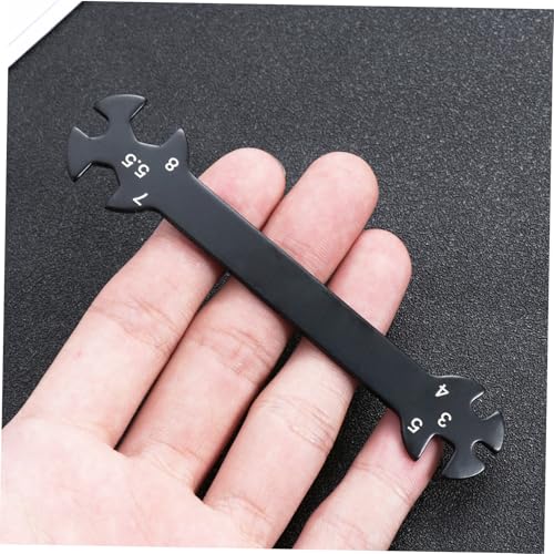 DOITOOL Multifunctional Rc Turnbuckle Wrench Tool Rod Adjusting Tool for Rc Cars Black Finish for Precision Repairs and Adjustments
