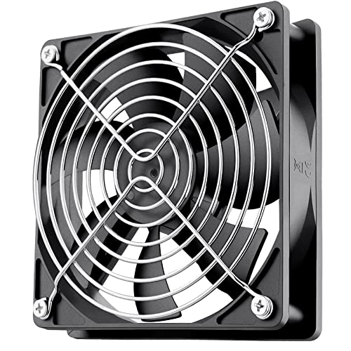 Wathai 120x120x25mm 120mm 24v Case Fan PC Cooling DC Brushless Motor Fan | 24vdc DC fan serves as a silent ventilation booster for cabinet enclosures, amplifiers, and industrial machines - style: 24V 2Pin 2000RPM