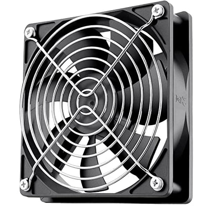 Wathai 120x120x25mm 120mm 24v Case Fan PC Cooling DC Brushless Motor Fan | 24vdc DC fan serves as a silent ventilation booster for cabinet enclosures, amplifiers, and industrial machines - style: 24V 2Pin 2000RPM