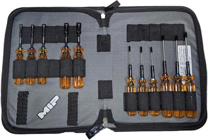 MIP RC Tool Kit Metric Hex & Nut Driver Set for Traxxas, Arrma, Losi, Axial, Tamiya, Redcat, Kyosho, Team Associated, Tekno, XRay, HPI - style: RC Tool Kit Metric Hex & Nut Driver Set