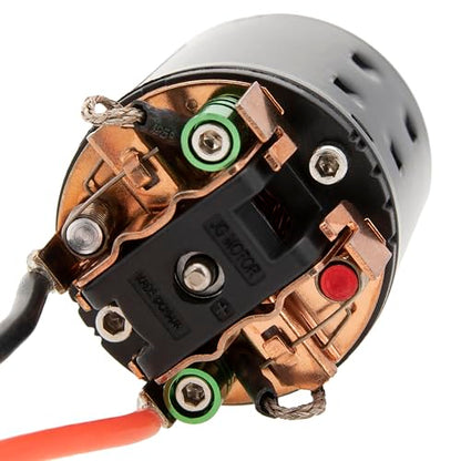 MEUS Racing 540 Brushed Motor 8T Motor for 1/10 Axial SCX10 SCX10 Pro Capra 1.9 UTB Traxxas TRX4 RC Cralwer Car (8T)
