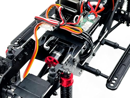 HOBBYPLUS CR-18P V3 Brushless Rushmore in -Hunter - Matte Sand - 1/18 Scale RC Truck Crawler with Off-Road RC Trucks Features, Portal Axles & Metal Gears - RTR, 2S/3S LiPo Compatible (1810419-V3) - color: T-hunter - Matte Sand (1810419-v3)