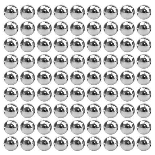 300 Pcs M7 Stainless Steel Bearing Balls, Metric Precision Bike Ball Bearings for Acrylic Paints, Nail Polish & Epoxy Resin, Durable Agitator Balls for Ball Bearings - size: M7-300Pcs