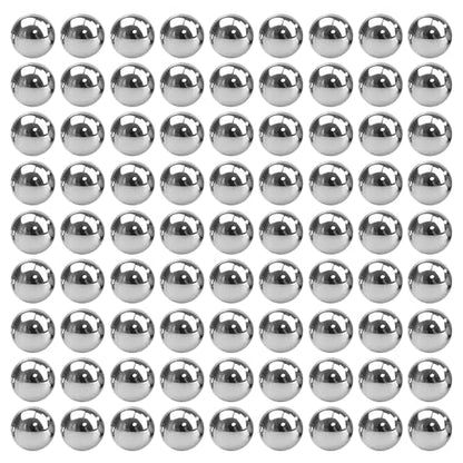 300 Pcs M7 Stainless Steel Bearing Balls, Metric Precision Bike Ball Bearings for Acrylic Paints, Nail Polish & Epoxy Resin, Durable Agitator Balls for Ball Bearings - size: M7-300Pcs