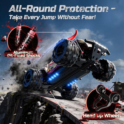 DEERC 9311 & 9308 Fast RC Cars for Adults Boys 4WD Off-Road Remote Control Monster Truck