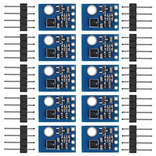 10 pcs AHT20 I2C Temperature and Humidity Sensor Module high-Precision Humidity Sensor Probe DHT11 AHT10 Upgraded Version for Arduino - color: AHT20