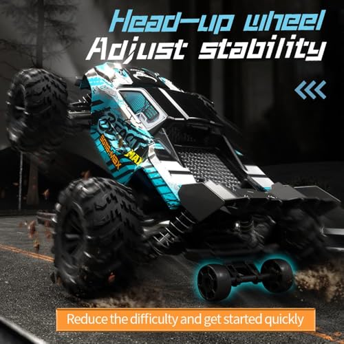 1/16 Fast RC Cars for Adults, Max 50mph Remote Control Drift Car with Carrying Bag, Brushless Motor Off Road 4WD High Speed Truck with 3 Batteries, Compatible 3S Battery - color: 50mph, 1/16, Sg116max