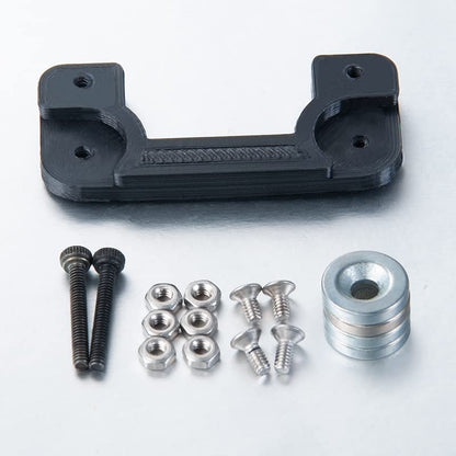 Maleonn 1 SET RC Invisible Body Shell Mount Body Post Set for 1/24 RC Crawler Car SCX24 Upgrades AXI00001 C10 Accessories
