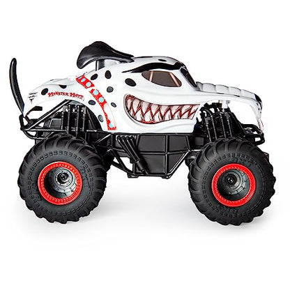 Monster Jam, Official Monster Mutt Dalmatian Remote Control Monster Truck for Boys and Girls, 1:24 Scale, 2.4 GHz, Kids Toys for Ages 4-6+ - style: Mutt Dalmatian