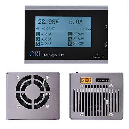 α12 LiPo Battery Smart Discharger One Key Intelligent Balance Discharge Voltage Efficient Heat Dissipation.