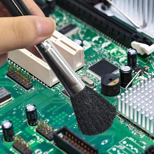 Anti Static Brush Set-5 Piece Keyboard Cleaning Brush and ESD Safe Electronic Dust Cleaning Brushes Kit for Computer,Laptop,Camera,Car Vents,PC Cleaning