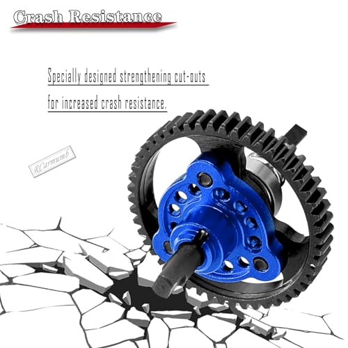 RC 50T Slipper Clutch Eliminator Differential Locker Gear Upgrades Part for Slash Rustler Stampede 4X4/4x4 VXL,50T Spur Gear with Pinions Gears Set(15T 17T 19T),#6878,Navy Blue - color: Navy Blue(50T)