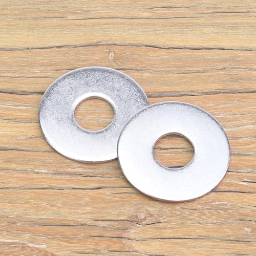 60 Pieces M10x30x1.5mm Fender Washers, 304 Stainless Steel Flat Washers, Fender Washers, Metal Washers for Screws Bolts - size: M10X30X1.5mm