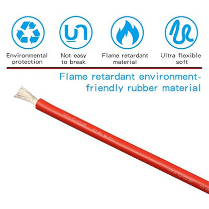 BNTECHGO 10 AWG Silicone Wire Kit 7 Color Each 25ft Stranded Tinned Copper | Flexible 10 Gauge Stranded Wire Silicone Rubber Insulation For RC Models, Drone, Robot, Battery, EV Charger, 3D Printer, DIY
