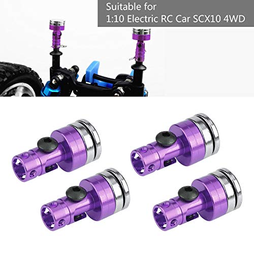4pcs RC Magnetic Body Post, RC Car Magnetic Shell Post Model Car Invisible Body Post Mount Invisible Body Body Mount, Electric RC Car RC Car for SCX10 4WD 1:10()