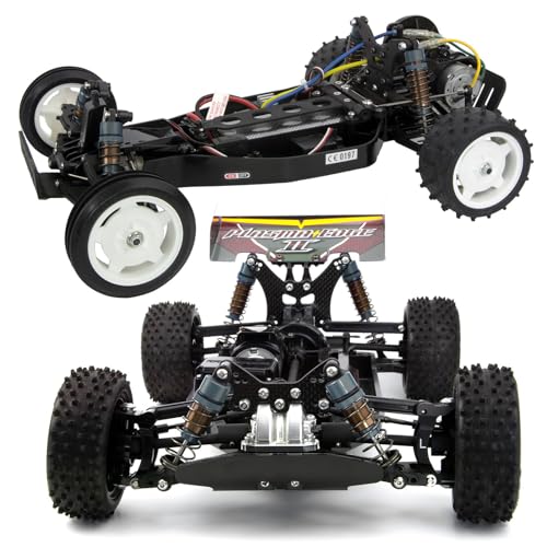 1/10 70MM 95MM RC Oil filled Shock Absorbers kit for Tamiya TT-02B DT-02 DT-03 1/10 Buggy Car Upgrades Parts (Grey) - color: Gray