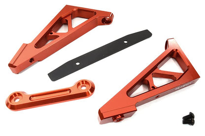 Red Billet Machined Wing Mount Set for Traxxas 1/8 Sledge 4WD Monster Truck 9518
