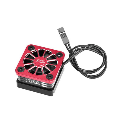 GPM 6061-T6 Alloy Esc High Speed Cooling Fan 28000 RPM (Bl-2S: 3383 and Velineon Vxl-3S: 3355R) for Mini Xrt Vxl 3S-108076-1 (Red) - color: Red