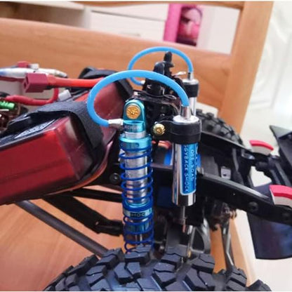 Adjustable Oil Piggyback Shock Absorber 70-123mm with Remote Reservoir for 1/10 RC Crawler Axial SCX10 Wraith CAPRA RR10 TRX4 (96mm 2pcs) - color: 96mm 2pcs