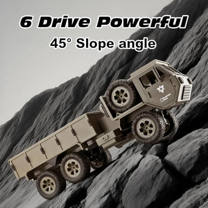 FY004 1/16 6wd Rc Car, Full Proportional Steering Throttle 2.4G High-Speed Rc Climbing Car, High Simulation Pickup Model Can Be Modified Off-Road Remote Control Truck Outdoor Adult And Children'S Toys - color: Green