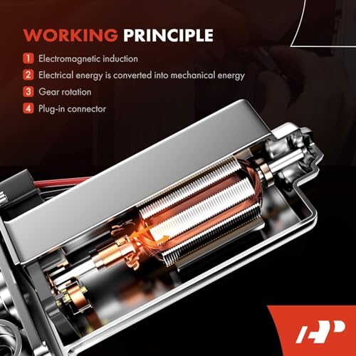 A-Premium 373566 RV Power Amning Universal Replacement DC Motor | Compatible with Solera Venture LCI Lippert with Single 2-Way Connector