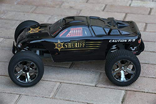 SummitLink Custom Body Police Style Compatible for 1/10 Scale RC Car or Truck (Truck not Included) R-PB-01